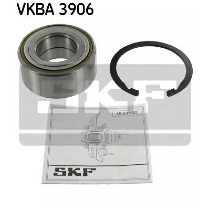 VKBA 3906 SKF Підшипник кульковий d>30